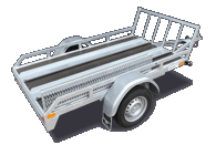 De Twins Trailer motoraanhanger