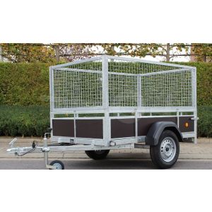 loofrekken 300x130 (lxb bak) 70cm hoog, voor VDM bakwagen