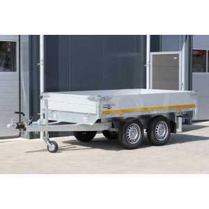 Plateauwagen Eduard afmeting 260x150cm, bruto laadvermogen 2000kg, laadvloerhoogte 72cm