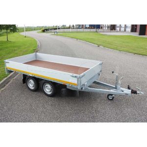 Eduard tandemas plateauwagen 330x180cm laadvloerhoogte 56cm 3000kg