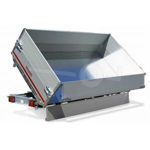 Opzetborden set 40cm (extra hoogte) bovenscharnierend 310x200, voor Eduard plateauwagen of multitransporter