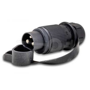 Aspöck 3 polige stekker t.b.v. laden accu Eduard aanhanger