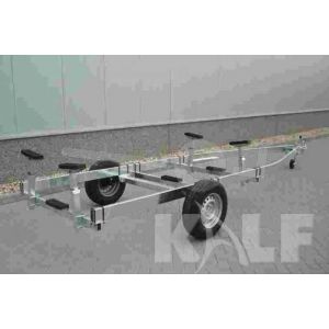 Kalf stallingstrailer Stall 1350 enkelas 600x200 cm 1350 kg
