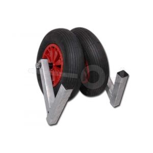 Kalf  boottrailer optie, boeggeleiding 2wiel vast