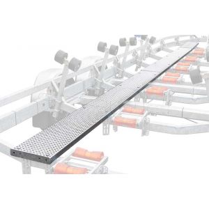 Vier meter loopplank voor Kalf boottrailer uit de M en S serie