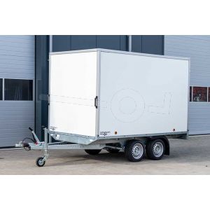 Power Trailer tandemas gesloten plateau aanhangwagen 307x160x150cm 2700kg