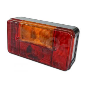 Achterlichtunit Radex 5001 compleet links, voor oudere serie IZI ongeremde bakwagens