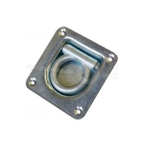 Sjoroog voor in de bodemplaat. 105x105mm. met veer