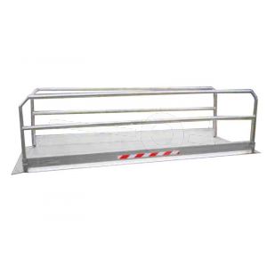 Aluminium loopbrug Metalmec MPP16/10 166x112cm