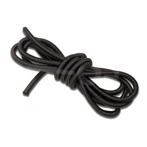 Elastische kabel zwart Ø8 per meter