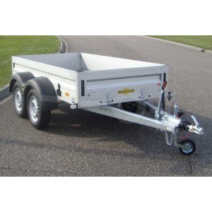 Humbaur HA 253015 tandemas aluminium bakwagen 303x150cm 2500kg