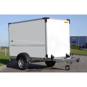 Humbaur enkelas gesloten aanhangwagen 304x151x180cm 1500kg