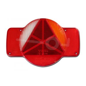 Achterlichtglas rechts, Humbaur horizontaal