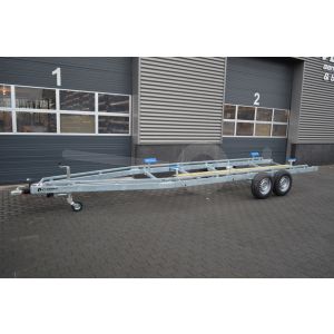 Stallingstrailer Vlemmix, 840x255 (lxb), tandemas ongeremd 3600kg, netto laadvermogen 3100kg
