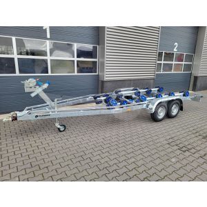 Vlemmix Flex-Roll boottrailer, 630x220cm (lxb), bruto 2700kg (netto 2220kg), tandemas geremd