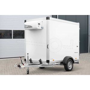 Humbaur koelaanhangwagen HGK  Deluxe 132716-21PF60 met Govi koelaggregaat, enkelas, 263x147x197cm, bruto 1300kg