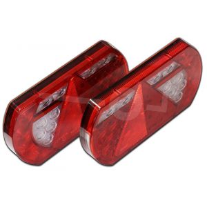 Optie tot LED verlichting op een aanhangwagen