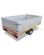 30cm opzetborden voor Eduard plateauwagen 250x145cm
