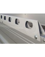 Reling op zijwanden voor Humbaur HA aluminium aanhangwagen 205 cm lang