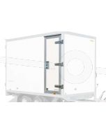 Zijdeur voor Humbaur gesloten aanhangwagen, 177x65cm met verdiept liggende krukespagnolet, voor binnenhoogte 1885mm