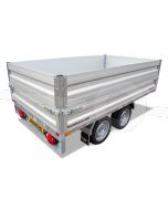 Opzetborden 310x185 (lxb bak) 35cm hoog voor Humbaur plateauwagen