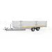 Opzetborden set 40cm (extra hoogte), bakmaat 456x220, voor Eduard plateauwagen of multitransporter