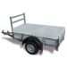 Vlakzeil compleet voor VDM bakwagen 258x130cm, grijs, ongemonteerd