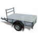 Vlakzeil compleet, voor Twins Trailers bakwagen 307x157, grijs, ongemonteerd