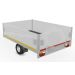 Opzetborden set 30cm (extra hoogte) bovenscharnierend 260x180, voor Eduard plateauwagen of multitransporter