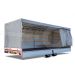 Huifdoek 506x220x220cm 5022-Z-SFZ-22-7500 ten behoeve van huif met schuifzeil voor Eduard plateauwagen of multitransporter met een laadbak van 506x220cm. Hoogte 220cm gemeten vanaf de laadvloer. Kleur van het huifdoek is 7500 grijs.