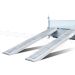 Aluminium oprijplaten 247cm lang draagvermogen 1.900kg voor Humbaur HTK kipper
