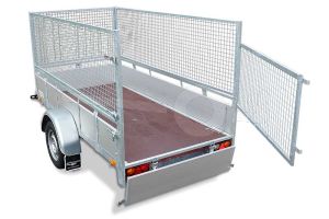 Loofrekken 257x157 (lxb bak) 75cm hoog, voor Twins Trailers bakwagen