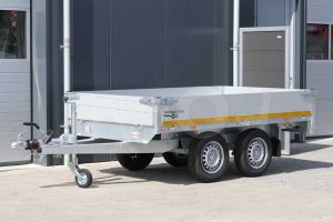 Plateauwagen Eduard afmeting 260x150cm, bruto laadvermogen 2000kg, laadvloerhoogte 72cm