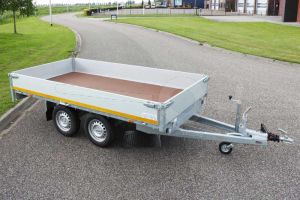Eduard tandemas plateauwagen 310x160cm laadvloerhoogte 63cm bruto laadvermogen 2000kg