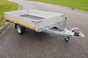 Eduard enkelas plateauwagen 310x180cm laadvloerhoogte 56cm bruto laadvermogen 1350kg