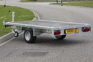 Eduard enkelas multitransporter zonder borden 260x150cm 1500kg lvh 56cm