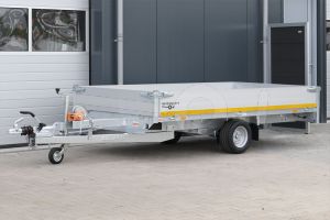Eduard multitransporter enkelas 310x180cm 1500kg laadvloerhoogte 56cm