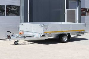 Eduard enkelas multitransporeter met 40cm borden 330x180cm 1350kg lvh 56cm