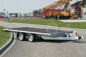 Eduard multitransporter zonder borden 406x200cm bruto laadvermogen 2000kg laadvloerhoogte 56cm