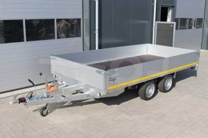 Eduard multitransporter met 40 cm borden 406x200cm laadvermogen 2000kg laadvloerhoogte 63cm