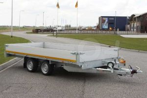 Eduard multitransporter met 40cm borden 406x200cm laadvloerhoogte 2000kg laadvloerhoogte 72cm