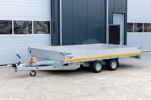 Eduard multitransporter 406x200cm bruto laadvermogen 2700kg laadvloerhoogte 56cm