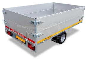 30cm opzetborden voor Eduard plateauwagen 250x145cm