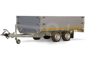 Opzetborden set 40cm (extra hoogte), bakmaat 406x180, voor Eduard plateauwagen, kipper of multitransporter