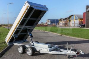 Eduard kipper electrische bediening 750kg ongeremde tandemasser