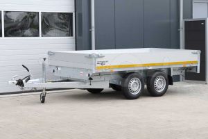 3-zijdige kipper tandemas