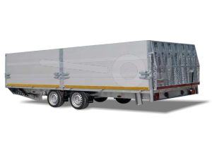 Opzetborden set 70cm (extra hoogte) bovenscharnierend voor Eduard kantelbare machinetransporter 506x220cm