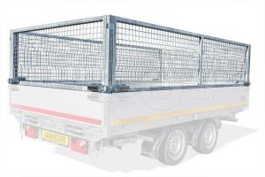 Loofrekken voor Eduard plateauwagen of multitransporter met een laadbak van 406 x 200 cm.
