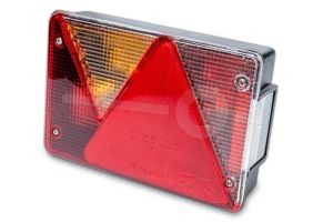 Achterlicht unit Asp&ouml;ck multipoint IV 5 polig links.