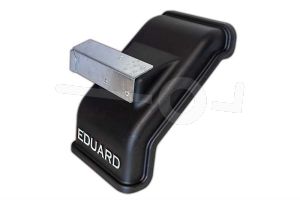 Kunststof spatscherm Eduard met steun, rechts